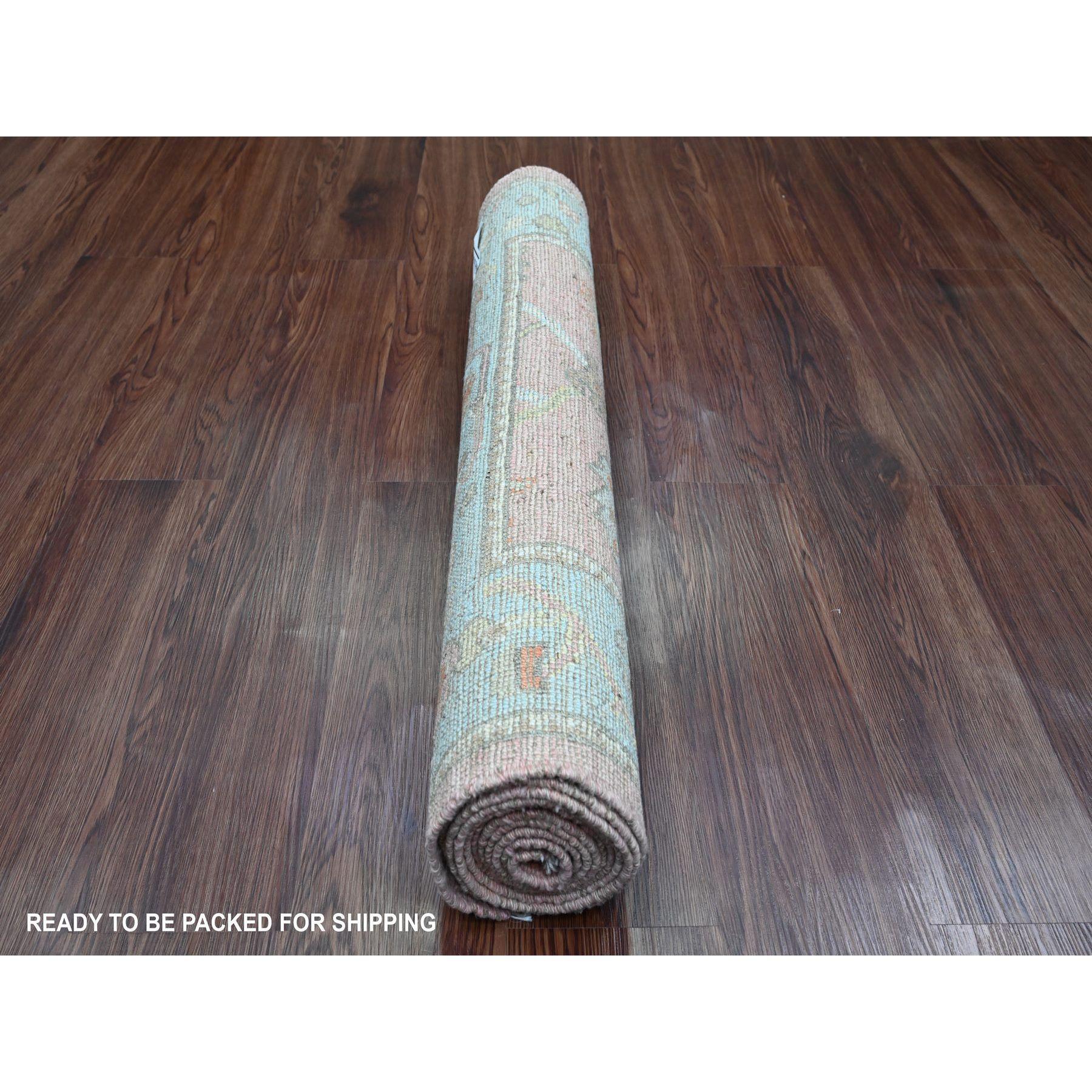 Annodato a mano Tappeto Runner in lana annodato a mano 2'9 