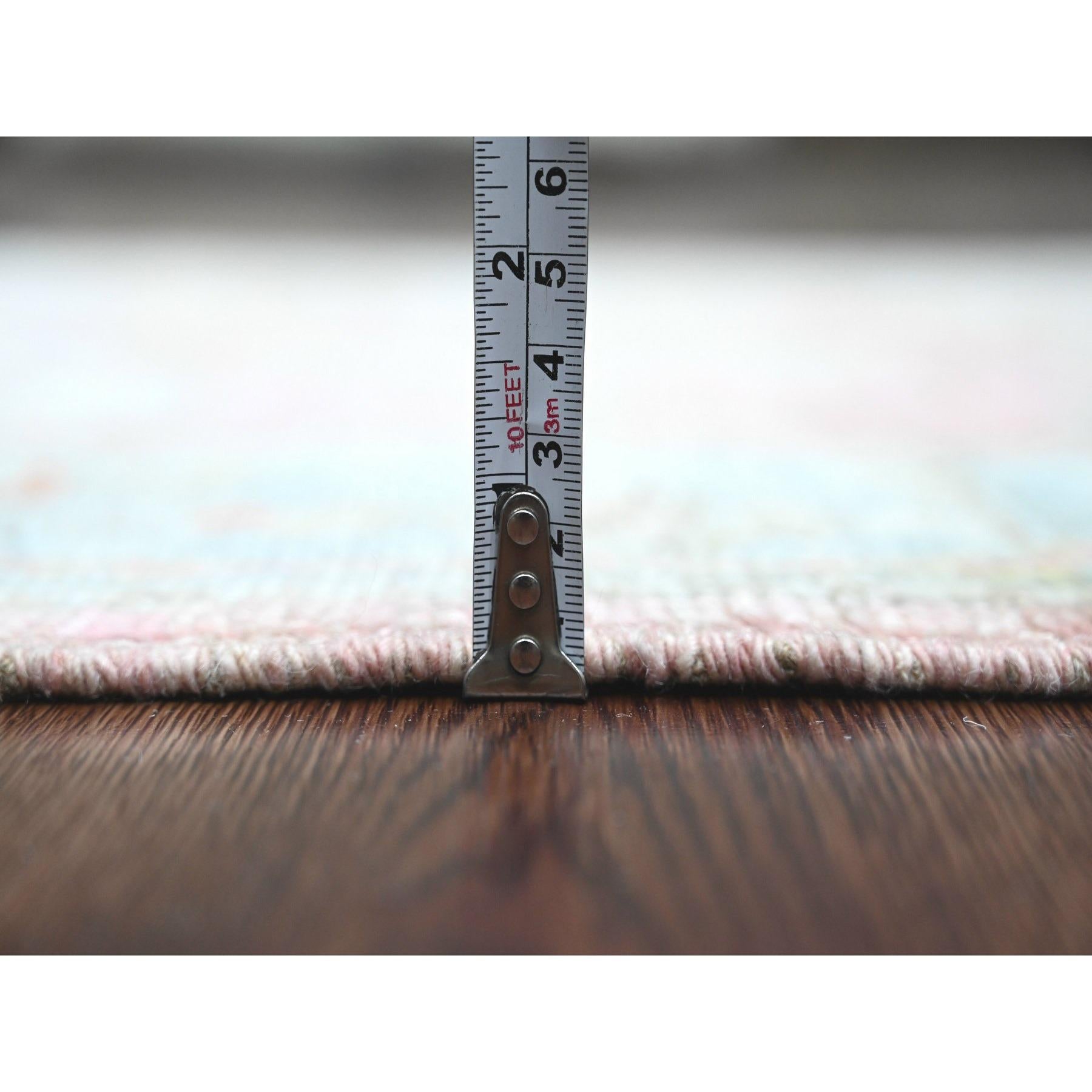 Tappeto Runner in lana annodato a mano 2'9 