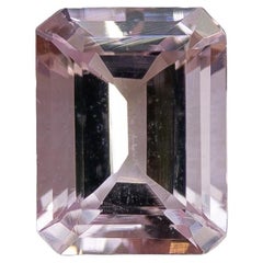 2Ct COR De Rosa Morganite Taglio Smeraldo 9×7mm: Gemma naturale Morganite sfusa