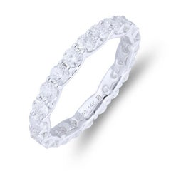 2ct Diamonds Wedding band 1981 Classic Collection in 14K White Gold