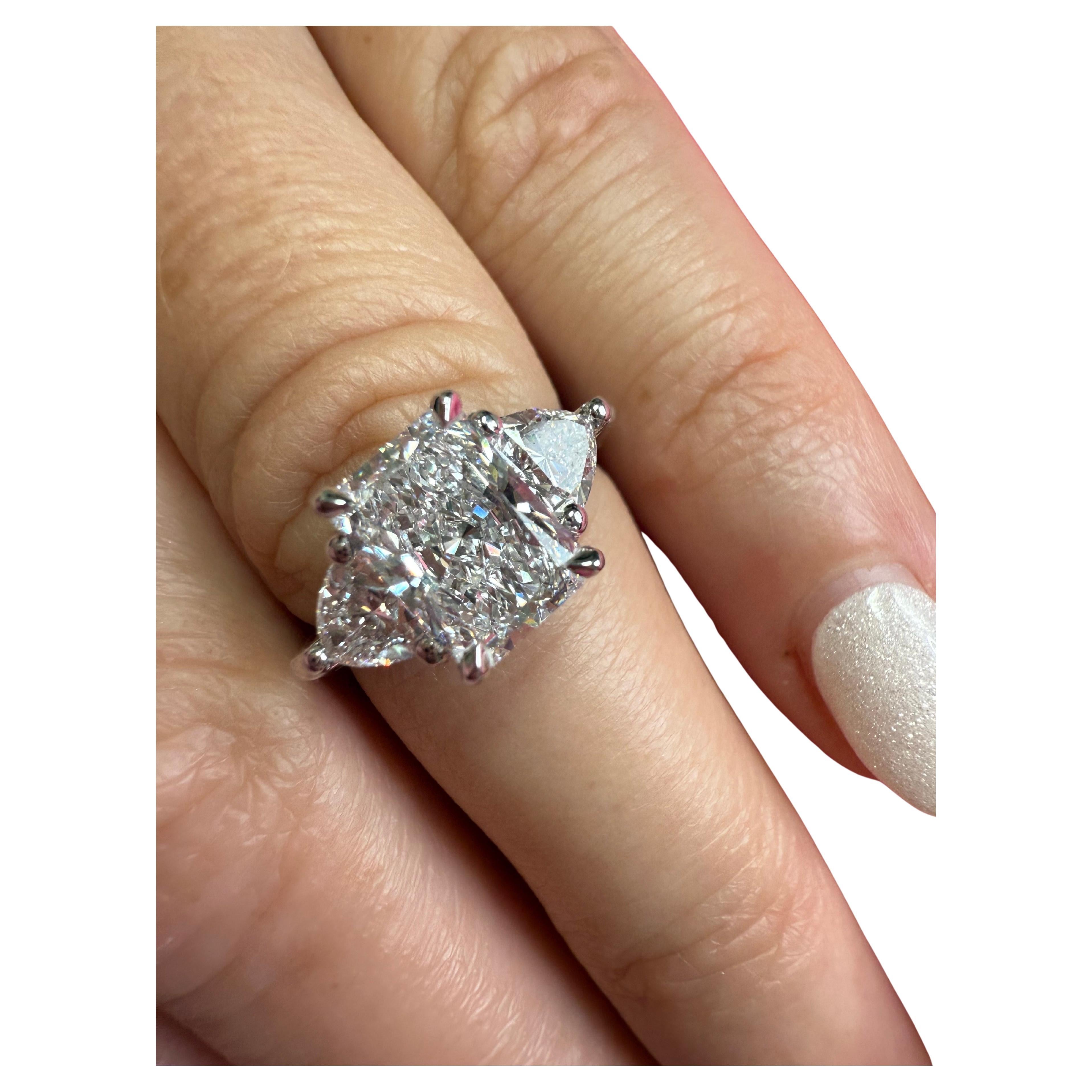 Bague de fiançailles 2ct en or 18KT