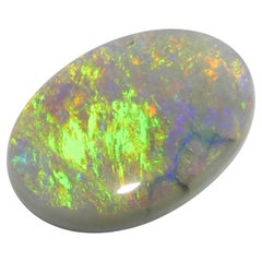 2ct Oval Cabochon Gray Opal from Australia