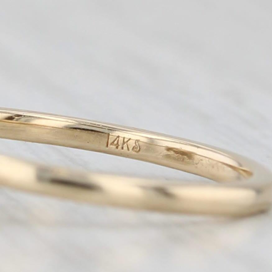 Bague de fiançailles 2ct Round Brilliant Solitaire Diamond 14k Gold SI1 H XXX GIA en vente 2