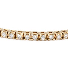 2ctw Diamond Tennis Bracelet, 18k Yellow Gold, 7.13 Inches