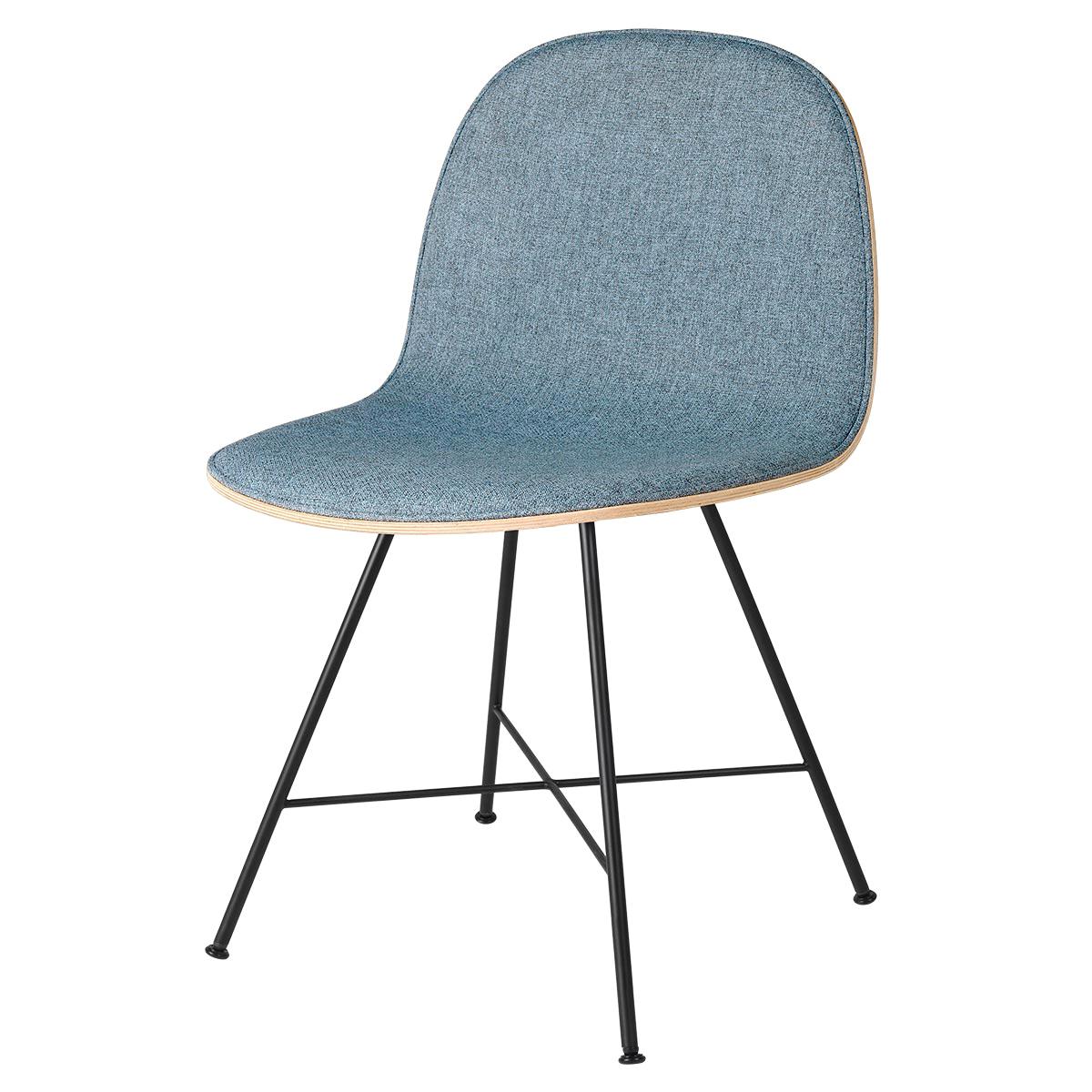 2D Dining Chair - Front-Upholstered - Center Base