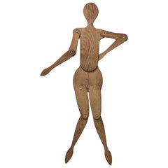 Mannequin de marionnettes en contreplaqué 2D