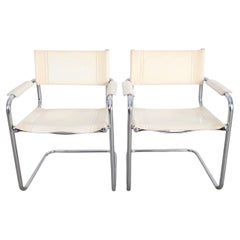 2er Set Bauhaus Freischwinger Stuhl wie Mart Stam Marcel Breuer