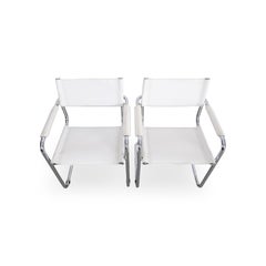 Juego de 2 sillas de pie estilo Bauhaus, al estilo de Mart Stam y Marcel Breuer, w