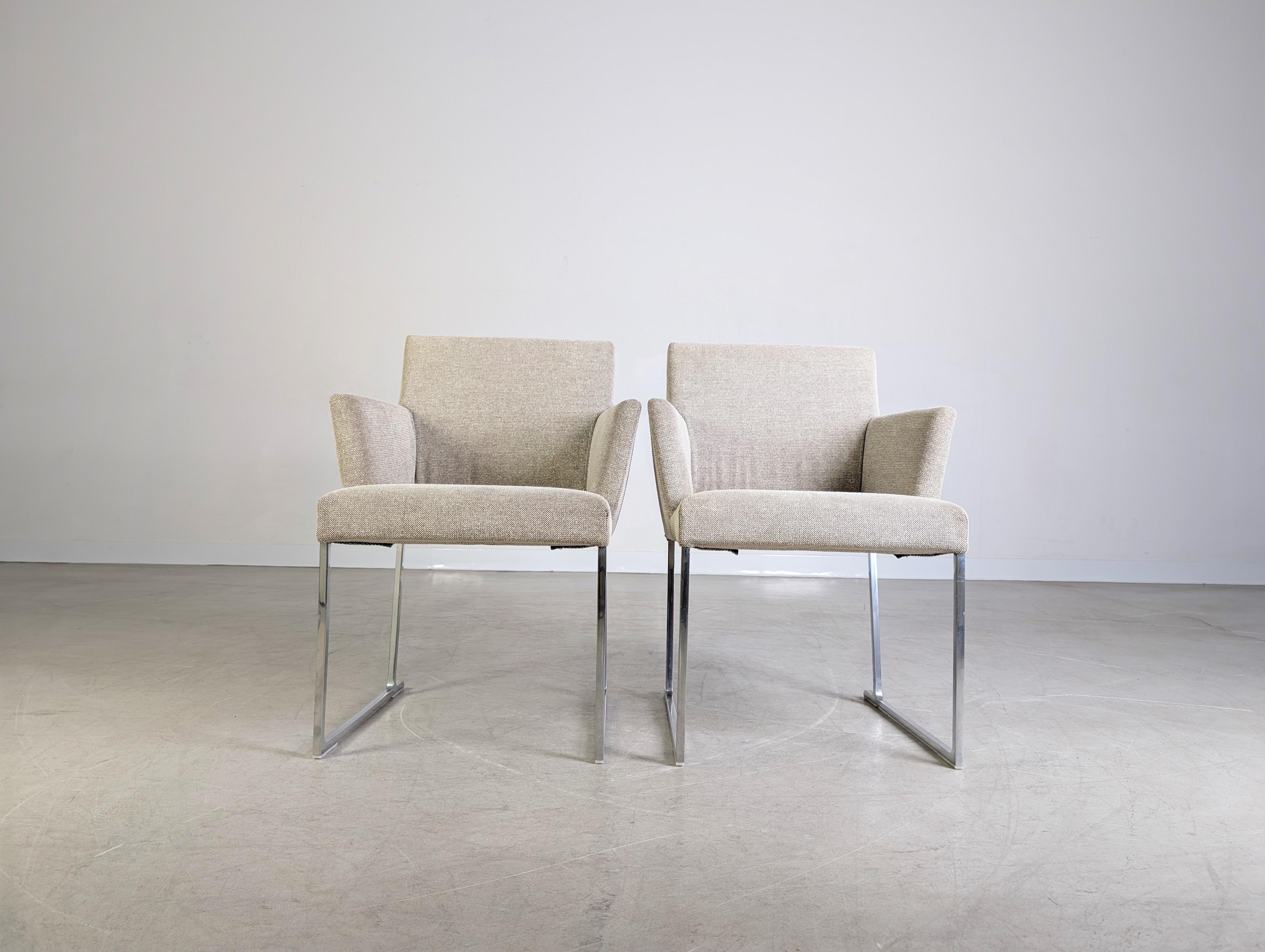 2er Set B&B Italia / Maxalto Stühle Antonio Citterio Sedia Solo Stuhl Posmoderno en venta