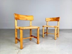 2er-Set Stuhl Hirtshals Savvaerk Rainer Daumiller Kiefer, Mid-Century