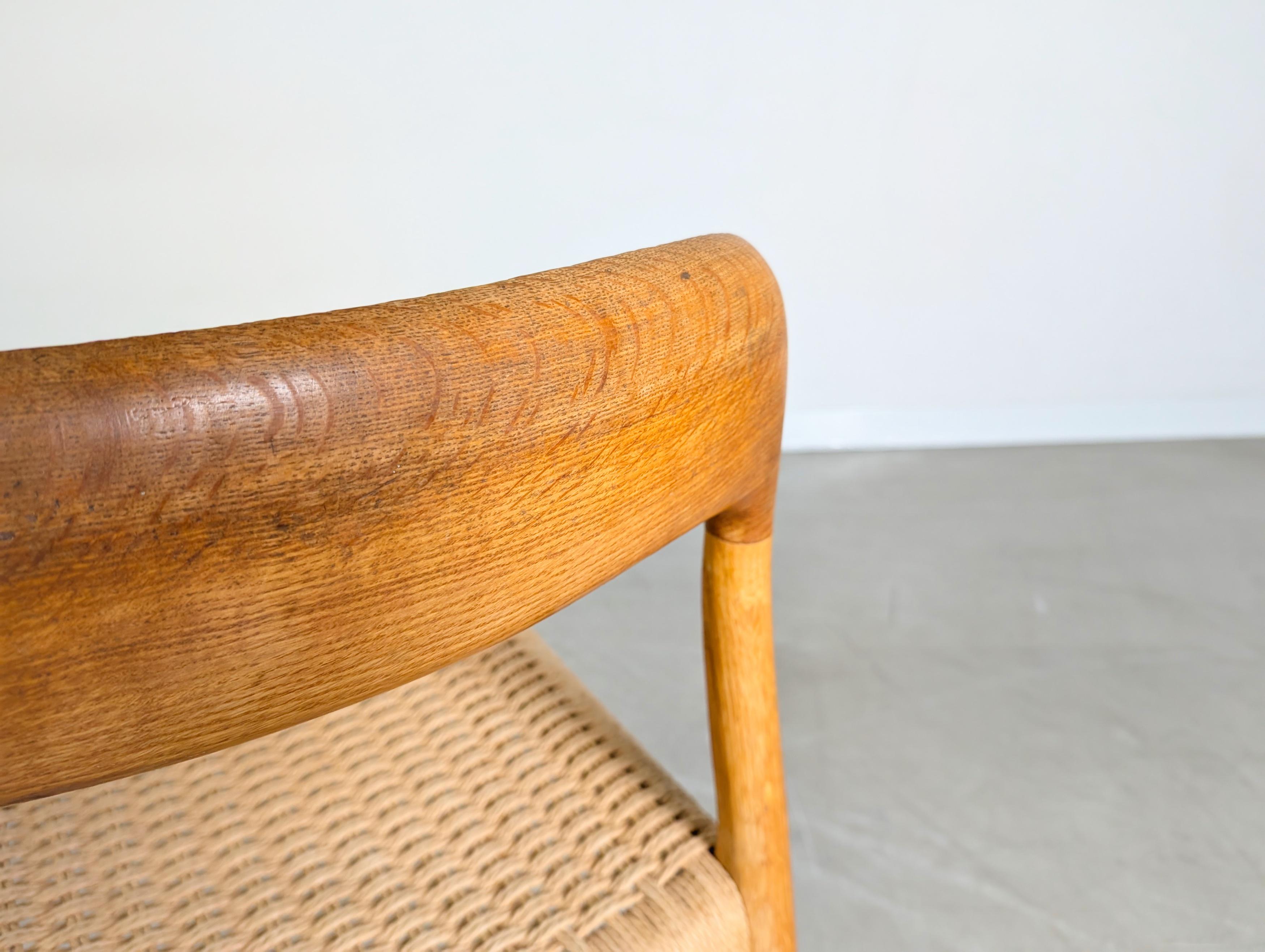 2er Set Niels O Moller Stühle Modell 77 J.L. Møllers danish teak For Sale 4