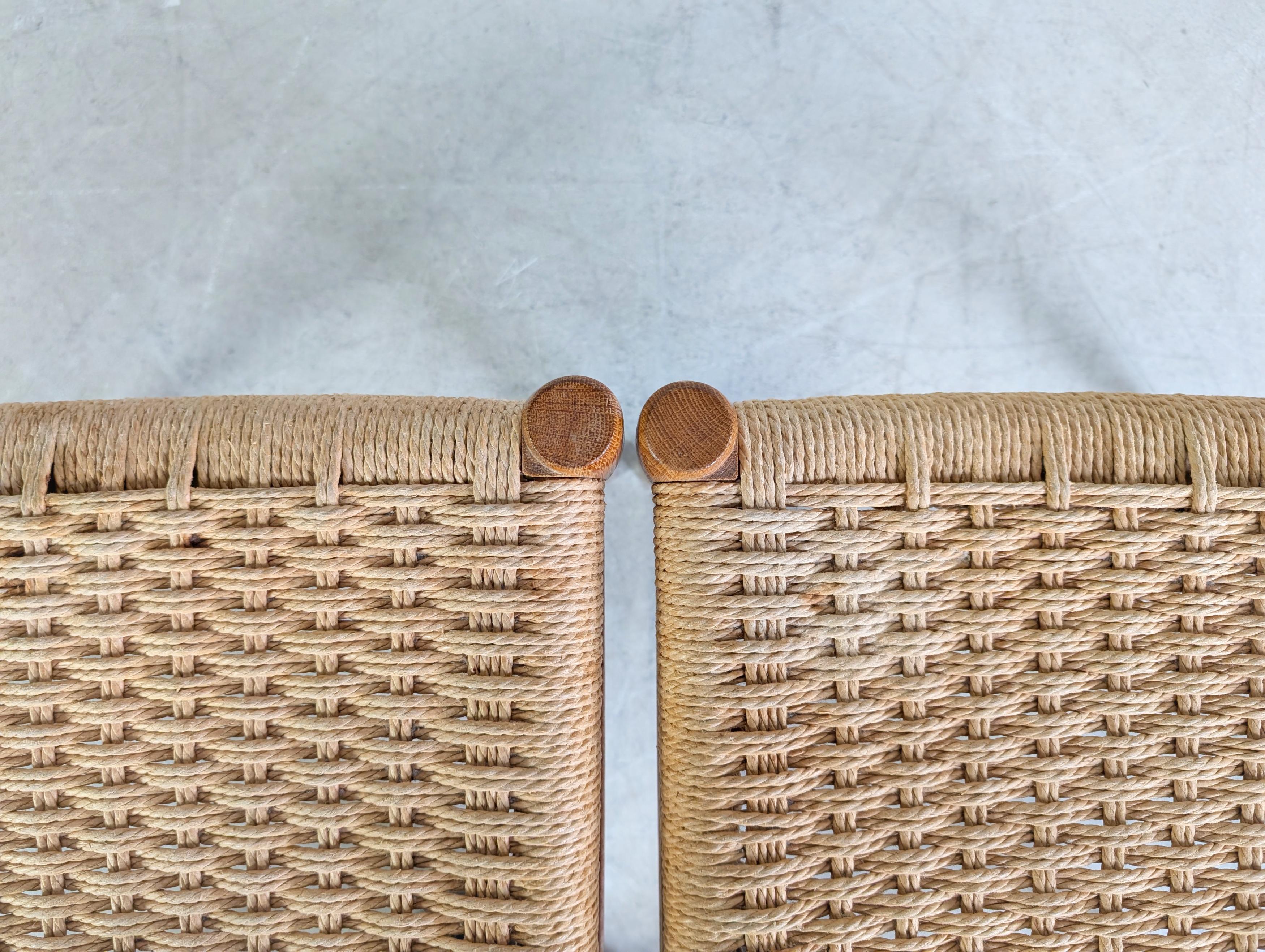 2er Set Niels O Moller Stühle Modell 77 J.L. Møllers danish teak For Sale 5