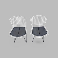 Lot de 2 chaises Harry Bertoia originales, Knoll International, années 1970