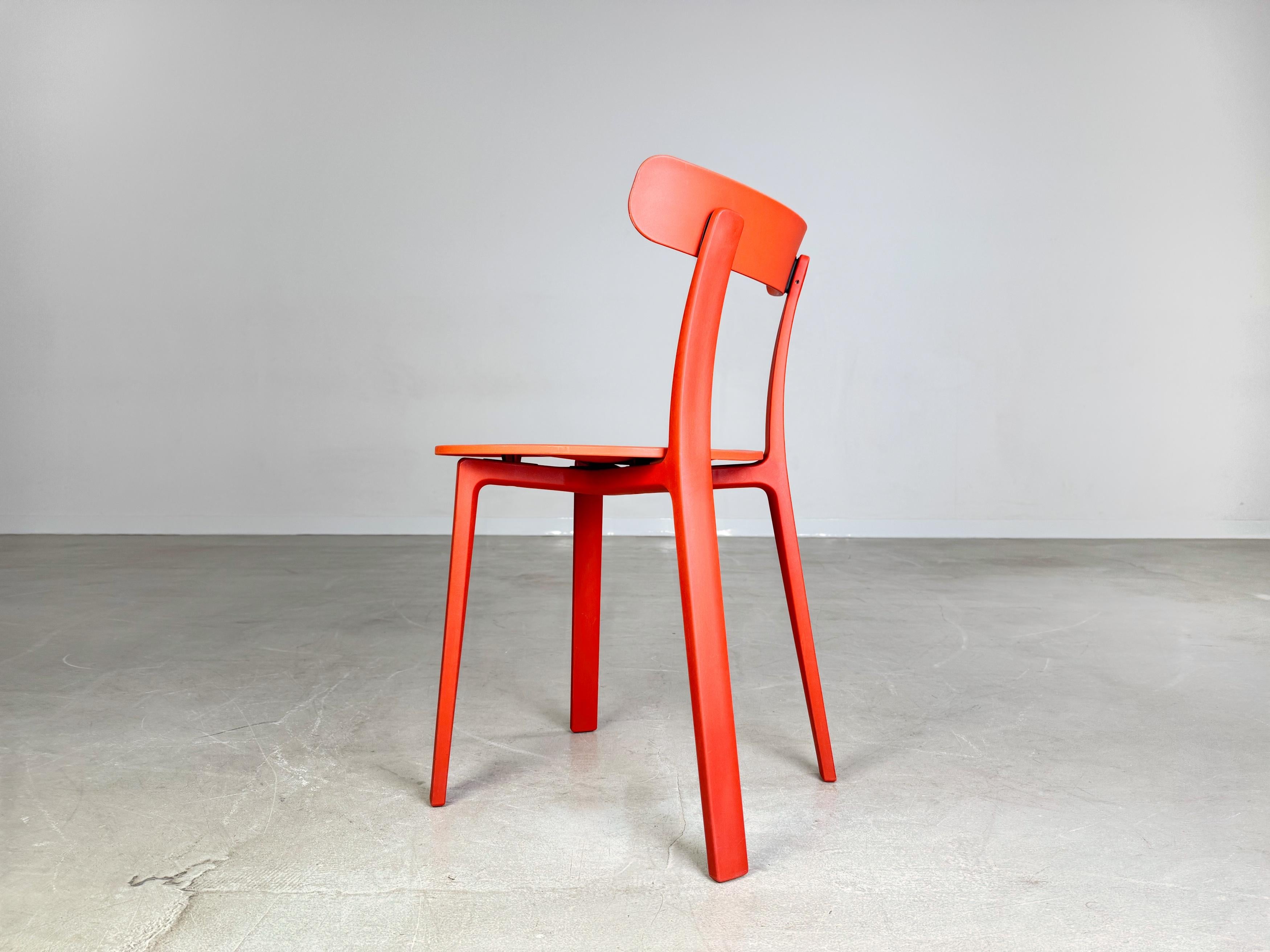 2er Set Silla Vitra Original Todo Plástico Jasper Morrison Stuhl Stühle en venta 1