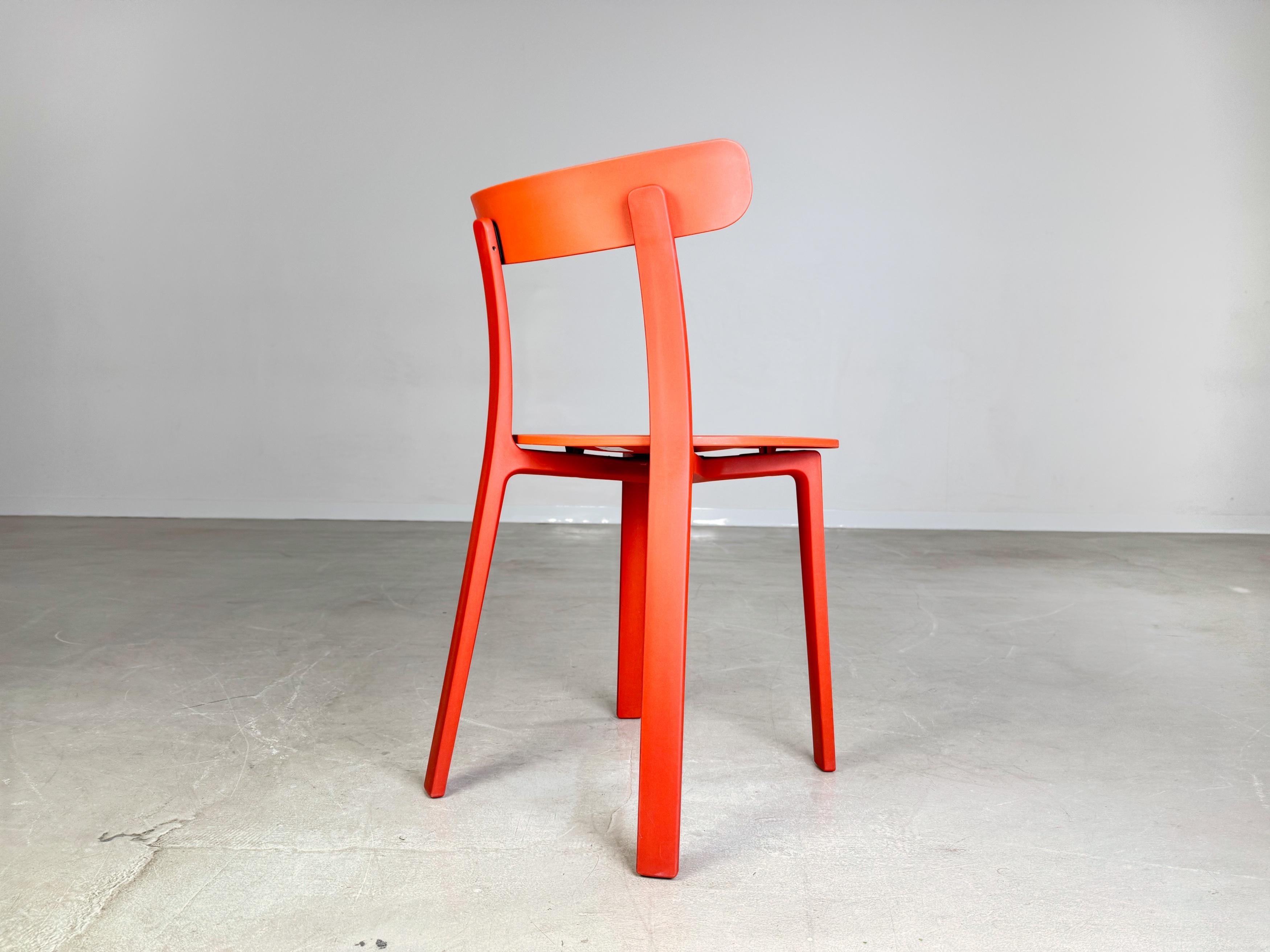 2er Set Silla Vitra Original Todo Plástico Jasper Morrison Stuhl Stühle en venta 2