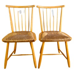 2er Set Original WKS Midcentury Stuhl WK Möbel Arno Lambrecht