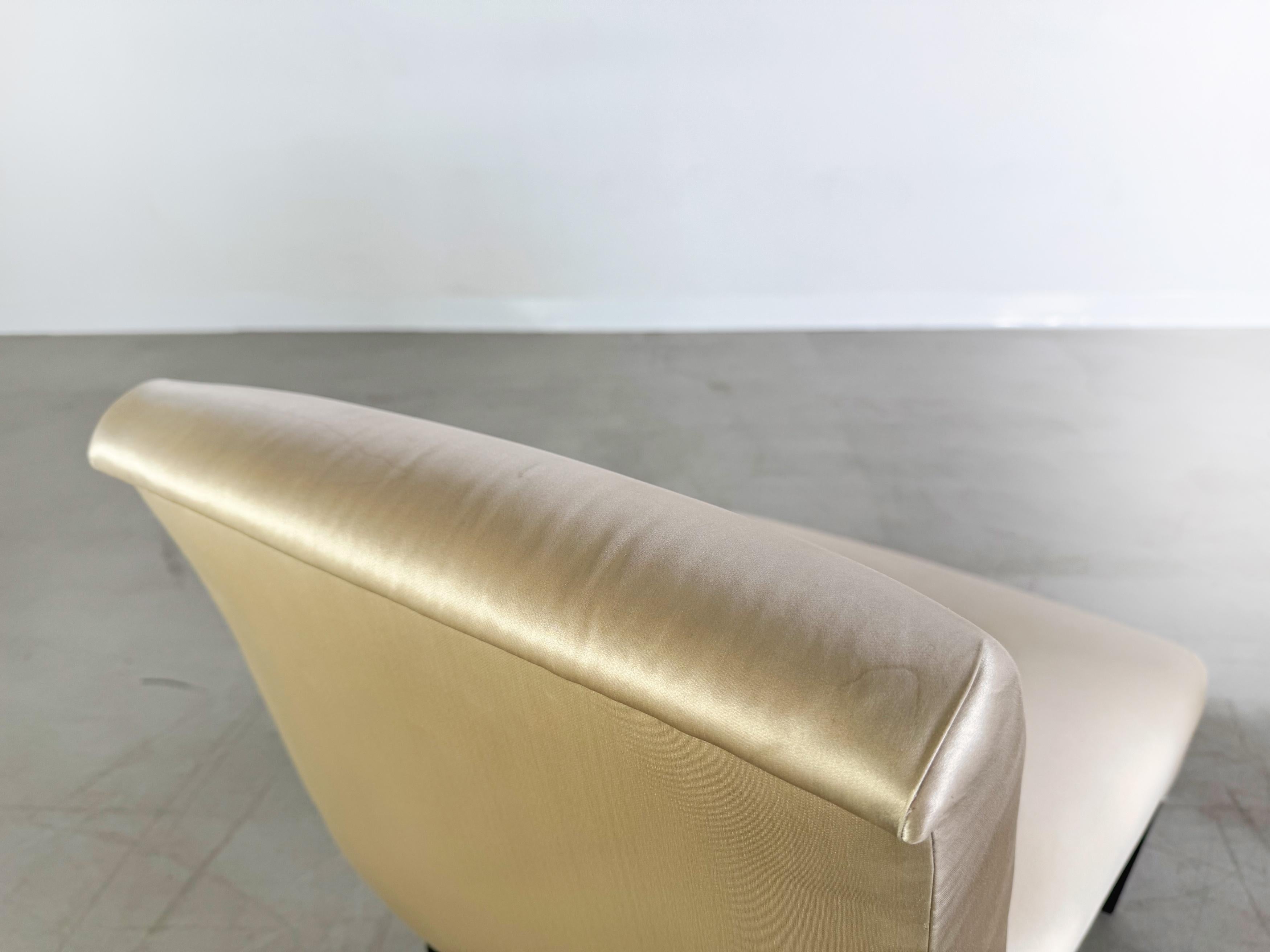 2er Set Thörmer Design Sessel Seide Luxus Stühle antik Stil en venta 3