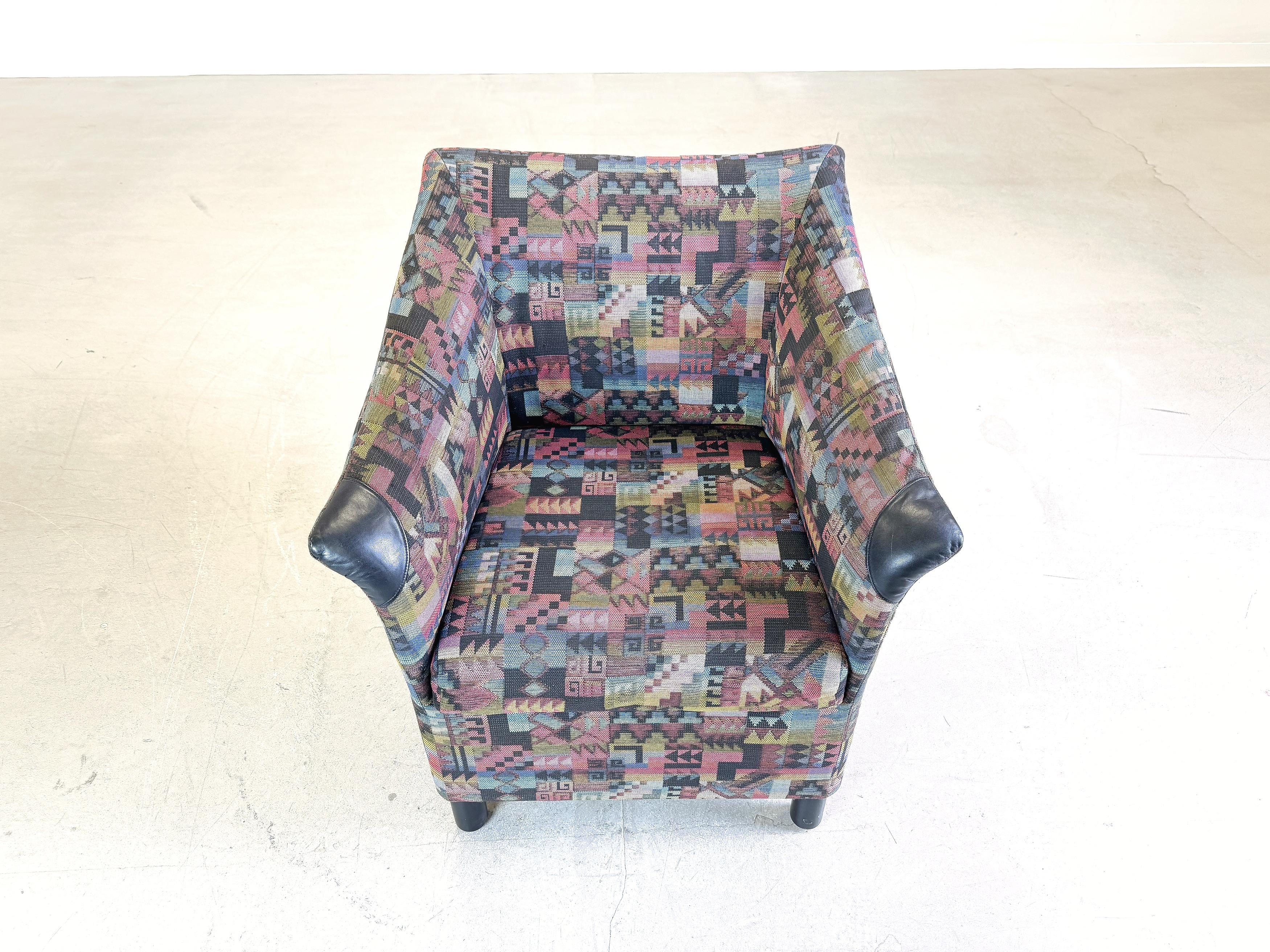 2er Set Vintage Mid Century Sessel Walter Knoll 1970er Armlehnstuhl Alemán en venta