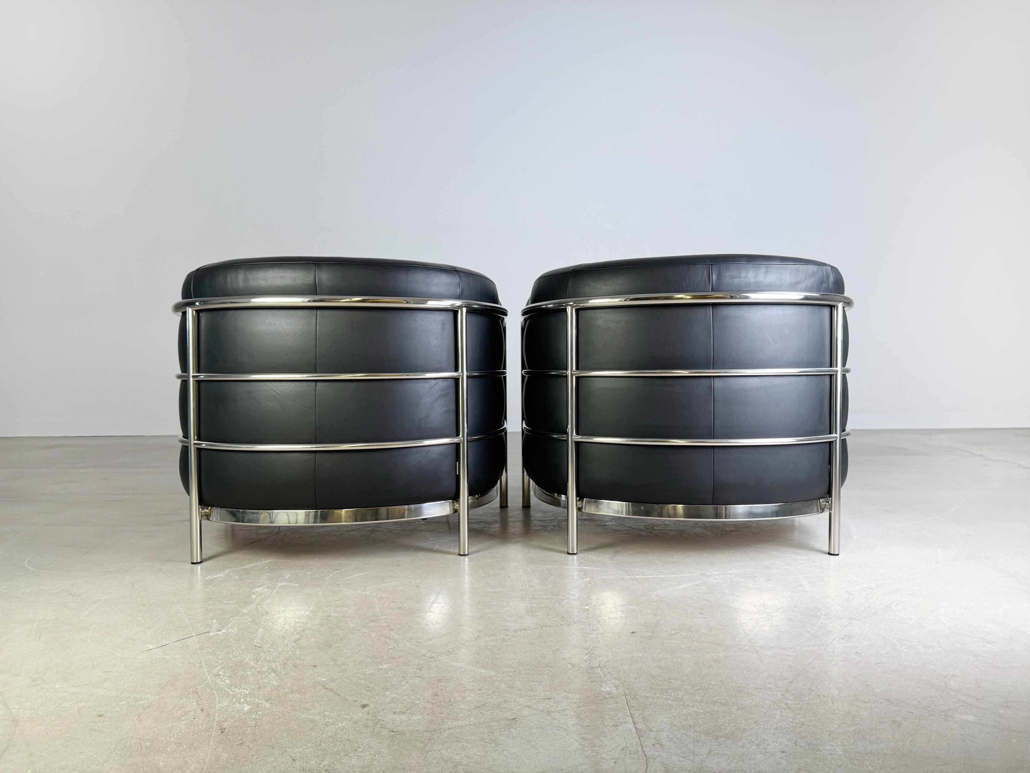 2er Set Zanotta Sessel Onda De Pas, D'Urbino Lomazzi Design Acero en venta