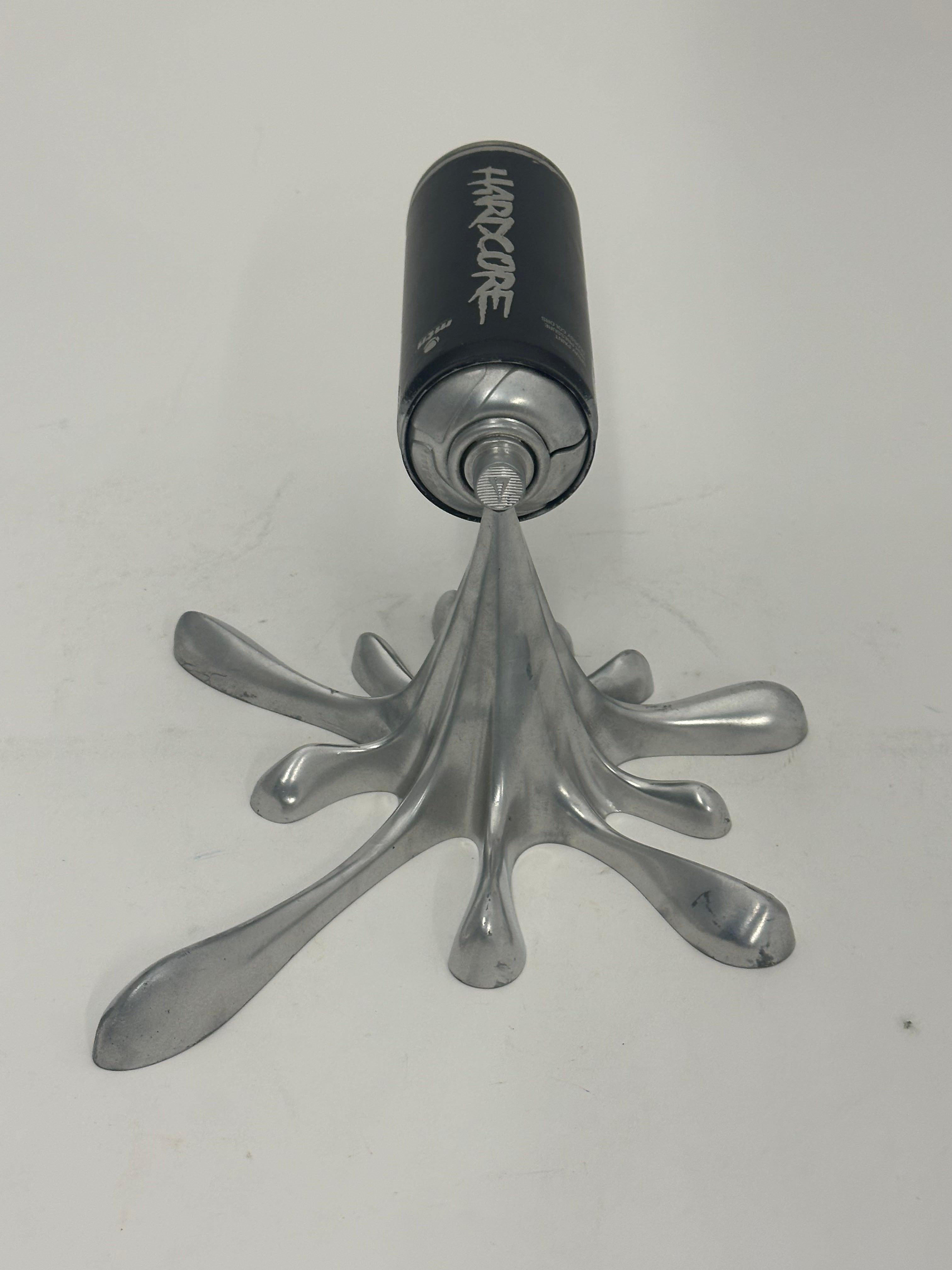 Salpicadura de bote de spray Silver - Sculpture Contemporáneo de 2fast