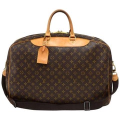 2Louis Vuitton Alize 2 Poches Monogram Canvas Travel Bag