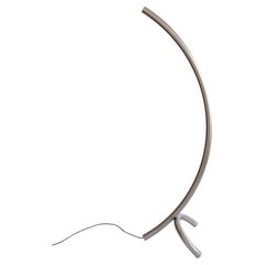 Max Enrich – moderne Stehlampe aus Edelstahl, Höhe 180 cm