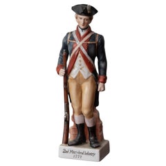 Antique 2nd Maryland Infantry 1777 Porcelain Figurine