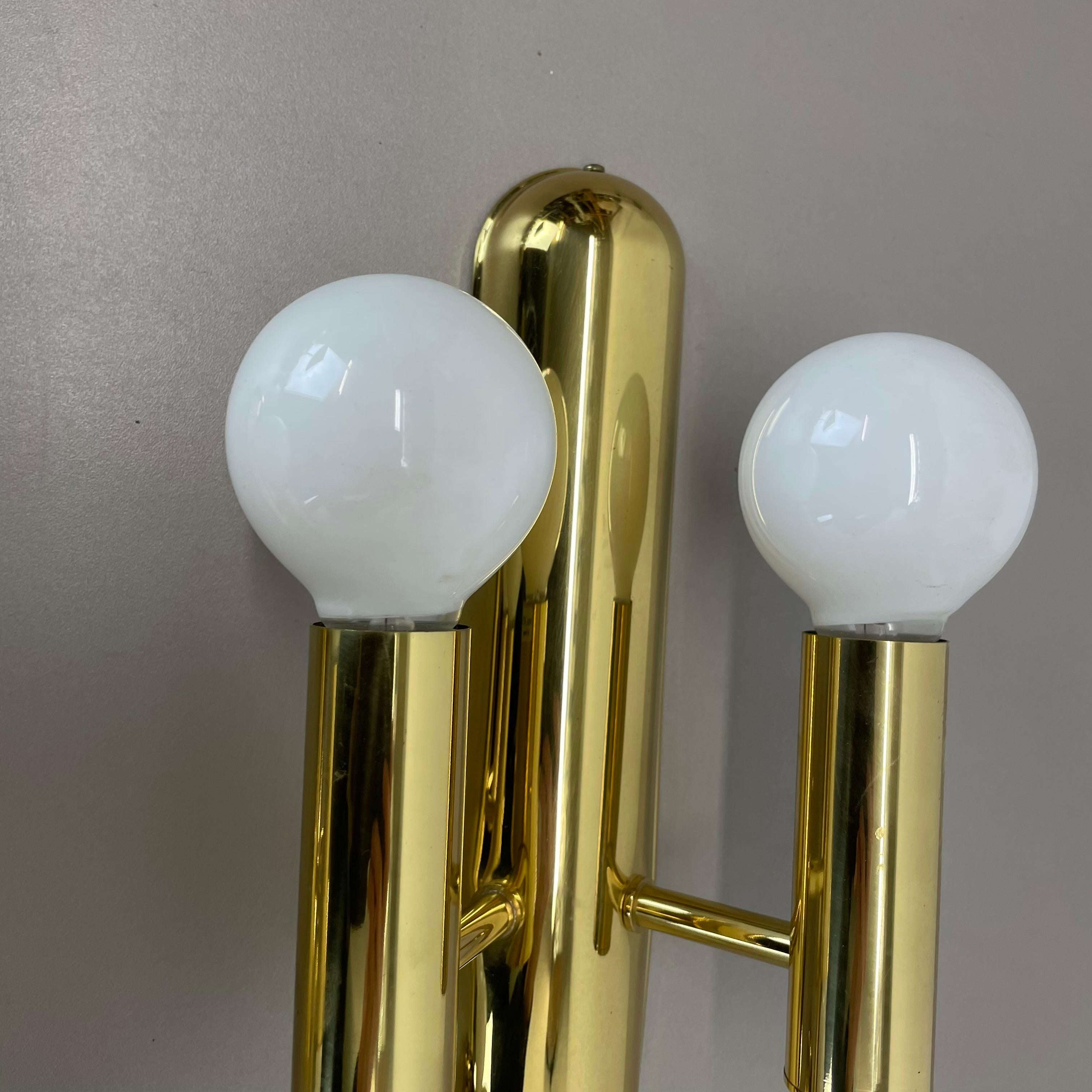 2 de 4 Aplique Pop Art Space Age BRASS de SÖLKEN Lights Alemania, años 80 en venta 1