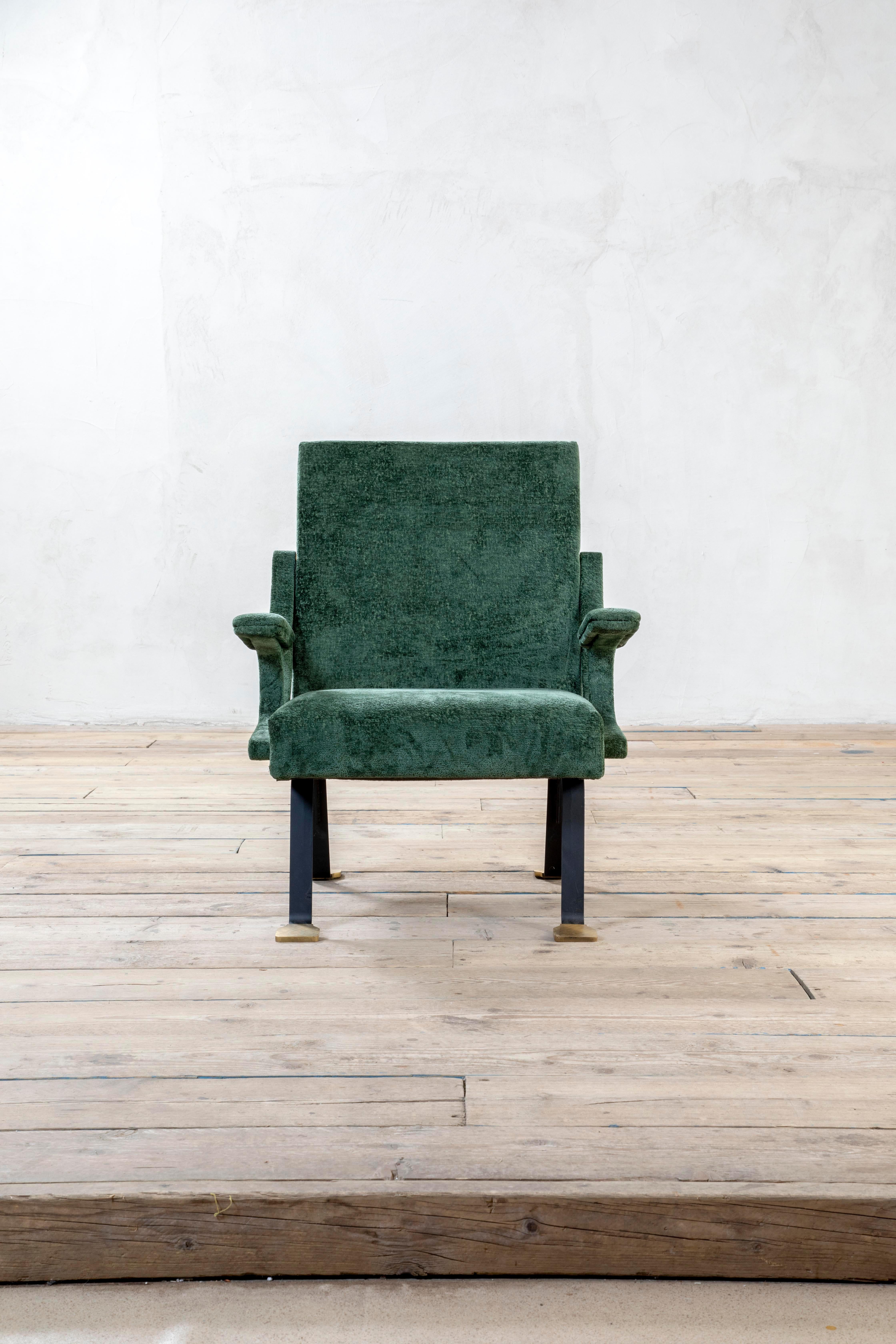 2Siècle, Ignazio Gardella Paire de fauteuils mod. Digamma pour Gavina, années 1950 en vente 3