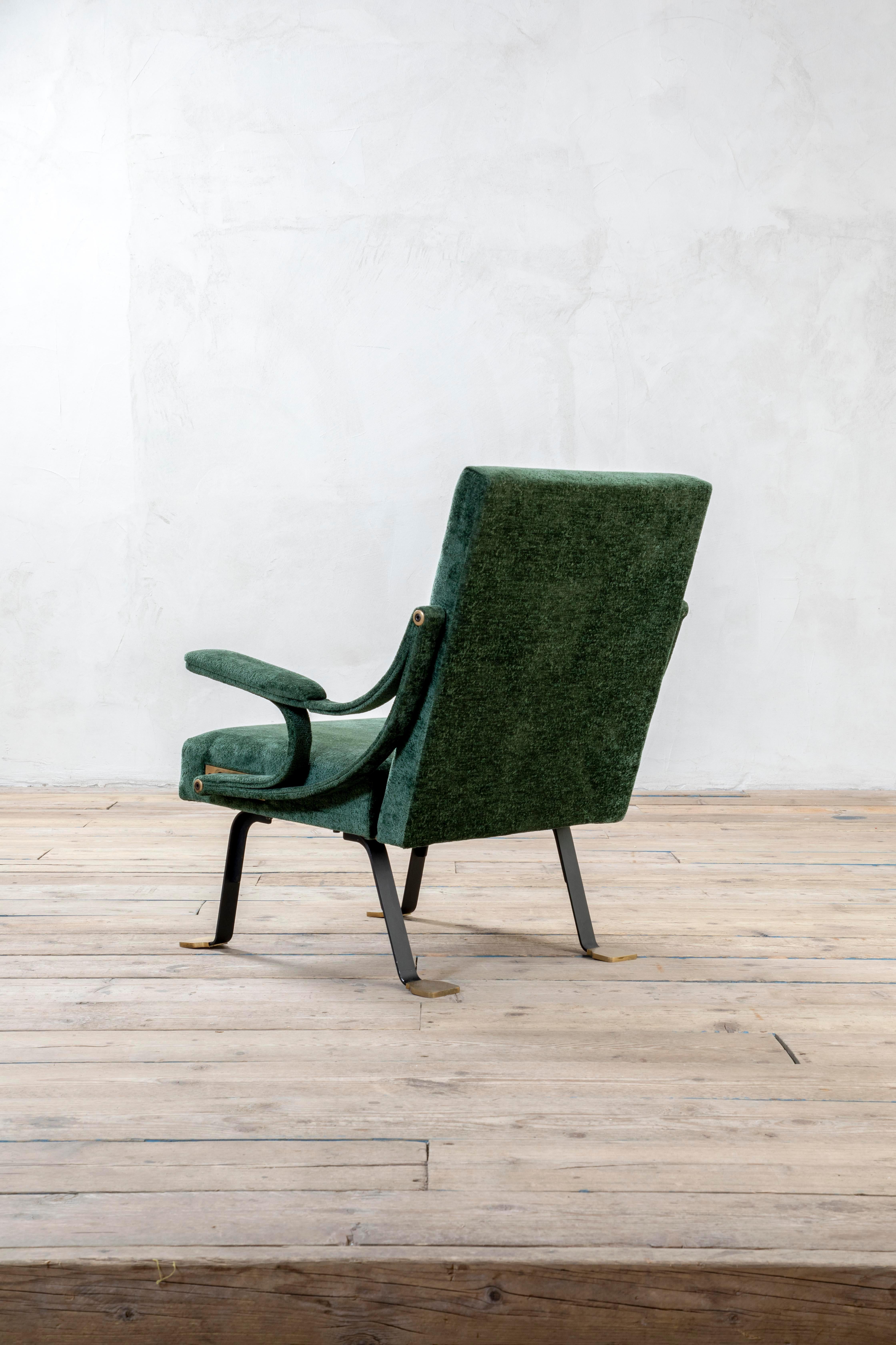 2Siècle, Ignazio Gardella Paire de fauteuils mod. Digamma pour Gavina, années 1950 en vente 5
