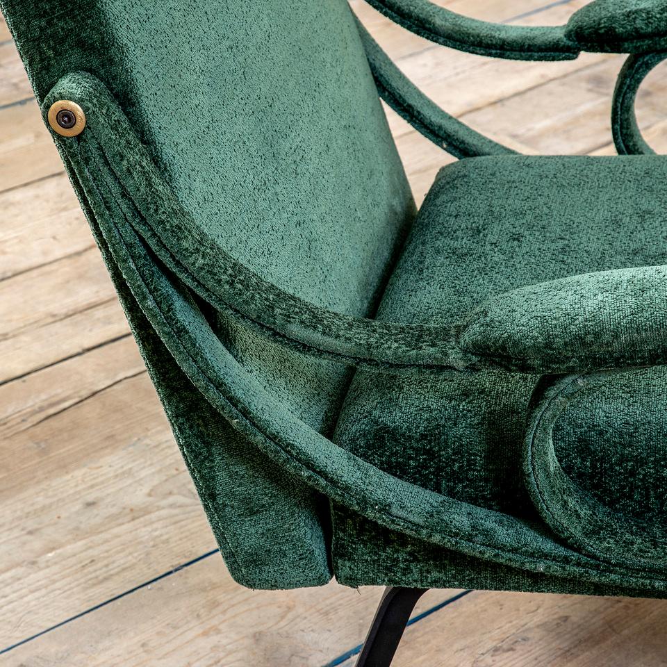 Milieu du XXe siècle 2Siècle, Ignazio Gardella Paire de fauteuils mod. Digamma pour Gavina, années 1950 en vente