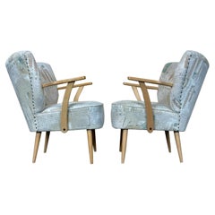 2x 60er Jahre 50er Jahre Cocktail-Sessel Easy Chair Mid Century Design
