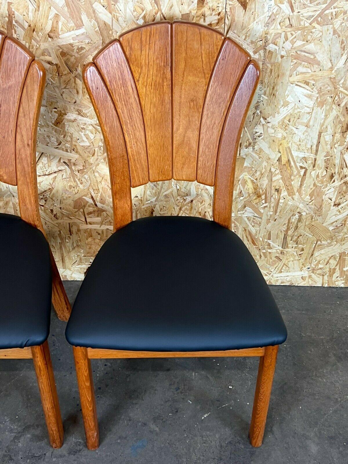 2x 60s 70s chairs dining chair Danish Teak Danish Design Denmark 1