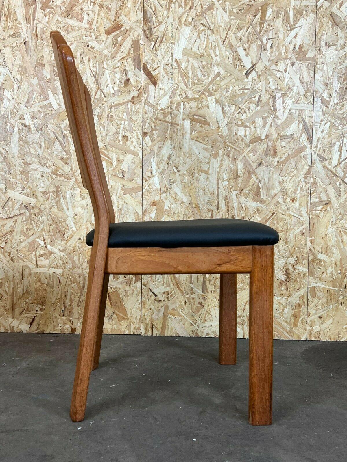 2x 60s 70s chairs dining chair Danish Teak Danish Design Denmark 4