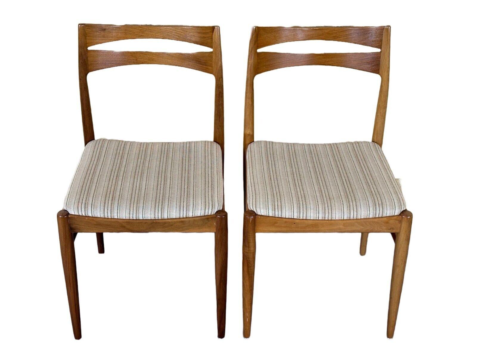 2x 60s 70s dining chair dining chair mid century Danish modern design

Object: 2x chair

Manufacturer:

Condition: good

Age: around 1960-1970

Dimensions:

Width = 46cm
Depth = 51.5cm
Height = 83cm
Seat height = 45cm

Other notes:

The pictures