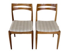 2x 60s 70s dining chair dining chair mid century Danish modern design