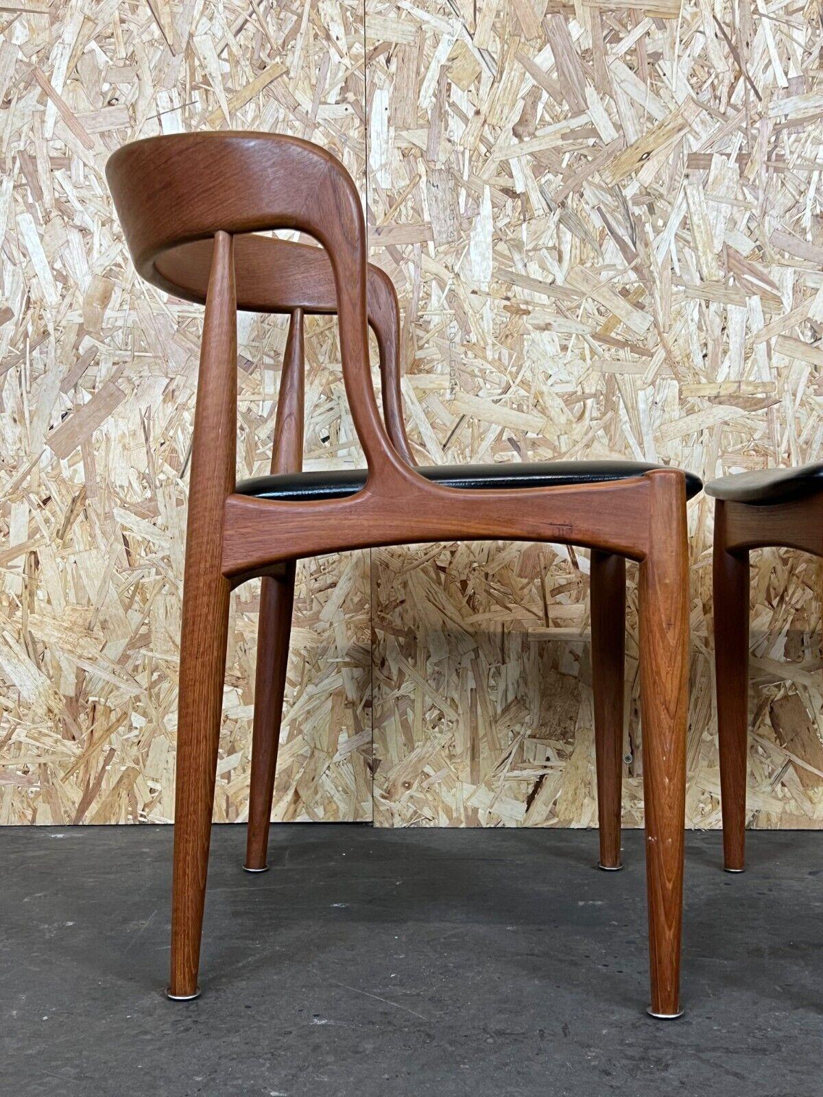 2x 1960s-1970s Dining Chair Johannes Andersen for Uldum Danish Design 5