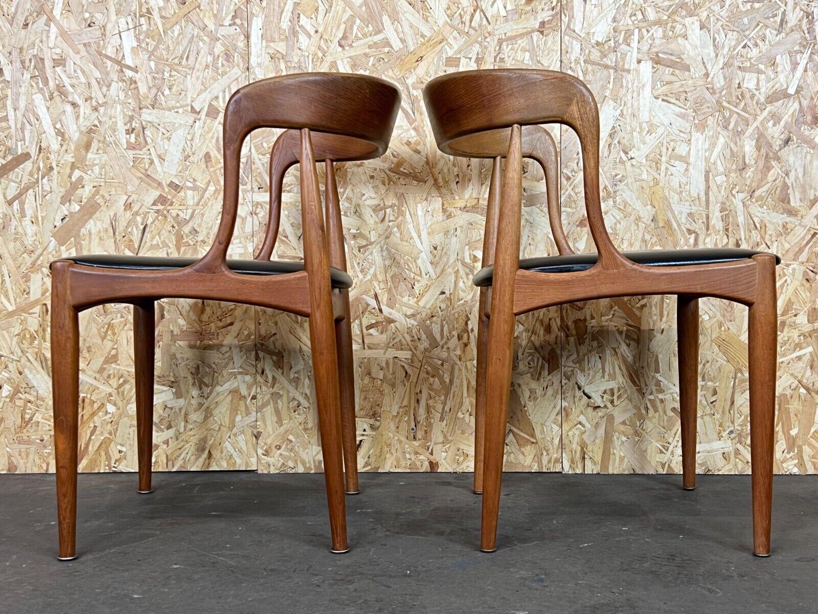 2x 1960s-1970s Dining Chair Johannes Andersen for Uldum Danish Design 10