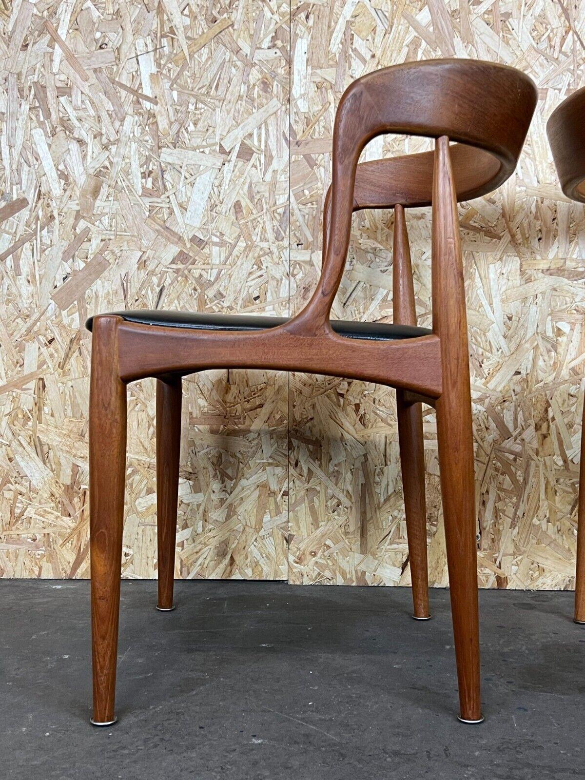 2x 1960s-1970s Dining Chair Johannes Andersen for Uldum Danish Design 12