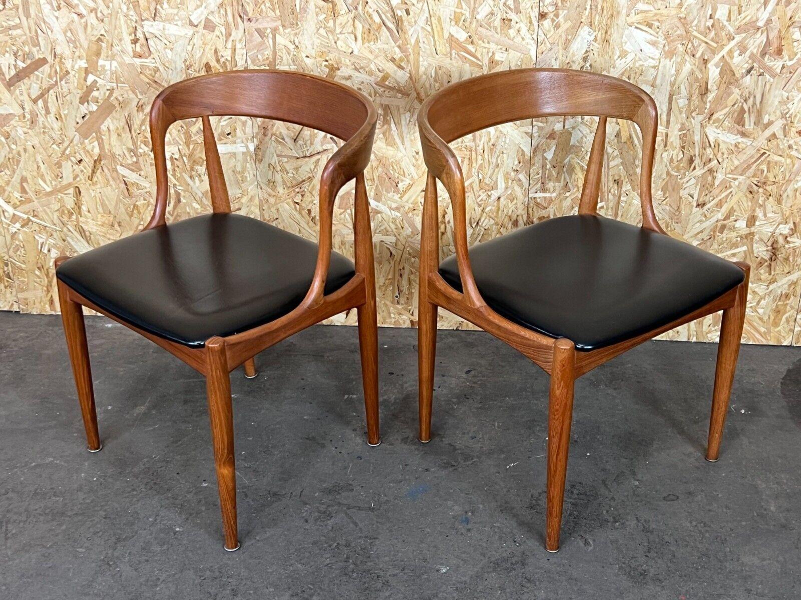 2x 1960s-1970s Dining Chair Johannes Andersen for Uldum Danish Design 15