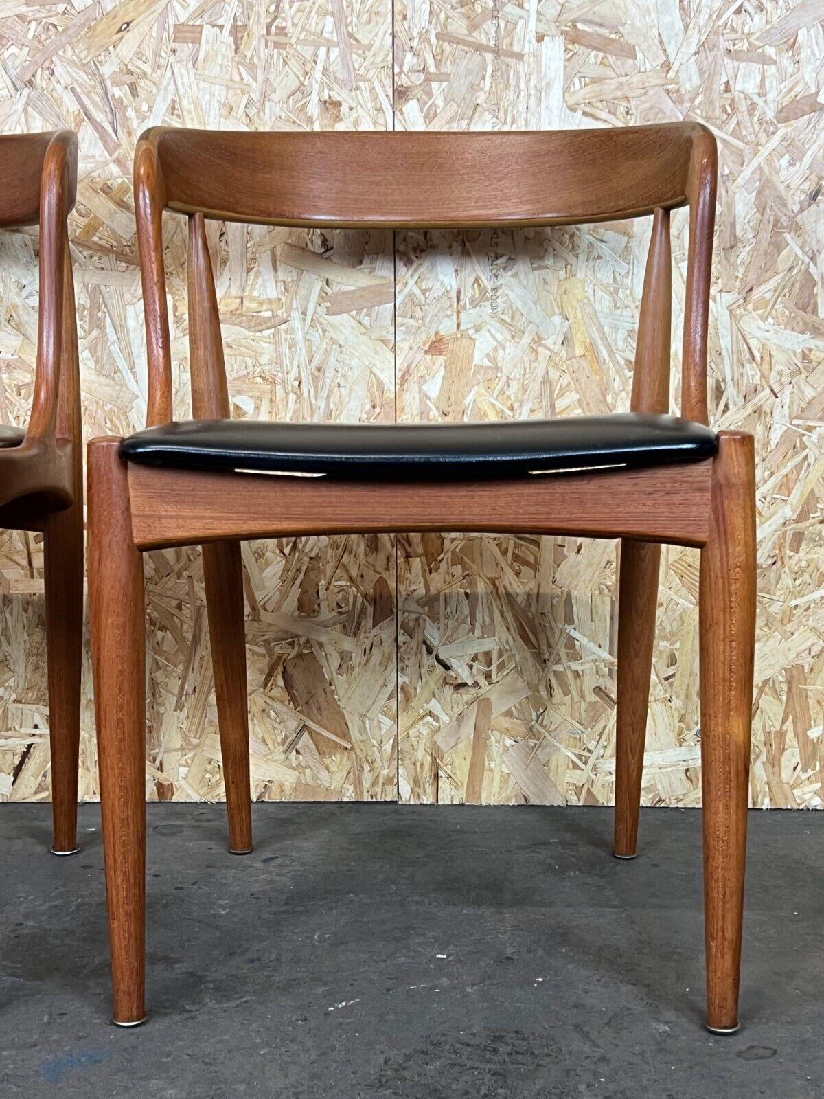 2x 1960s-1970s Dining Chair Johannes Andersen for Uldum Danish Design 1