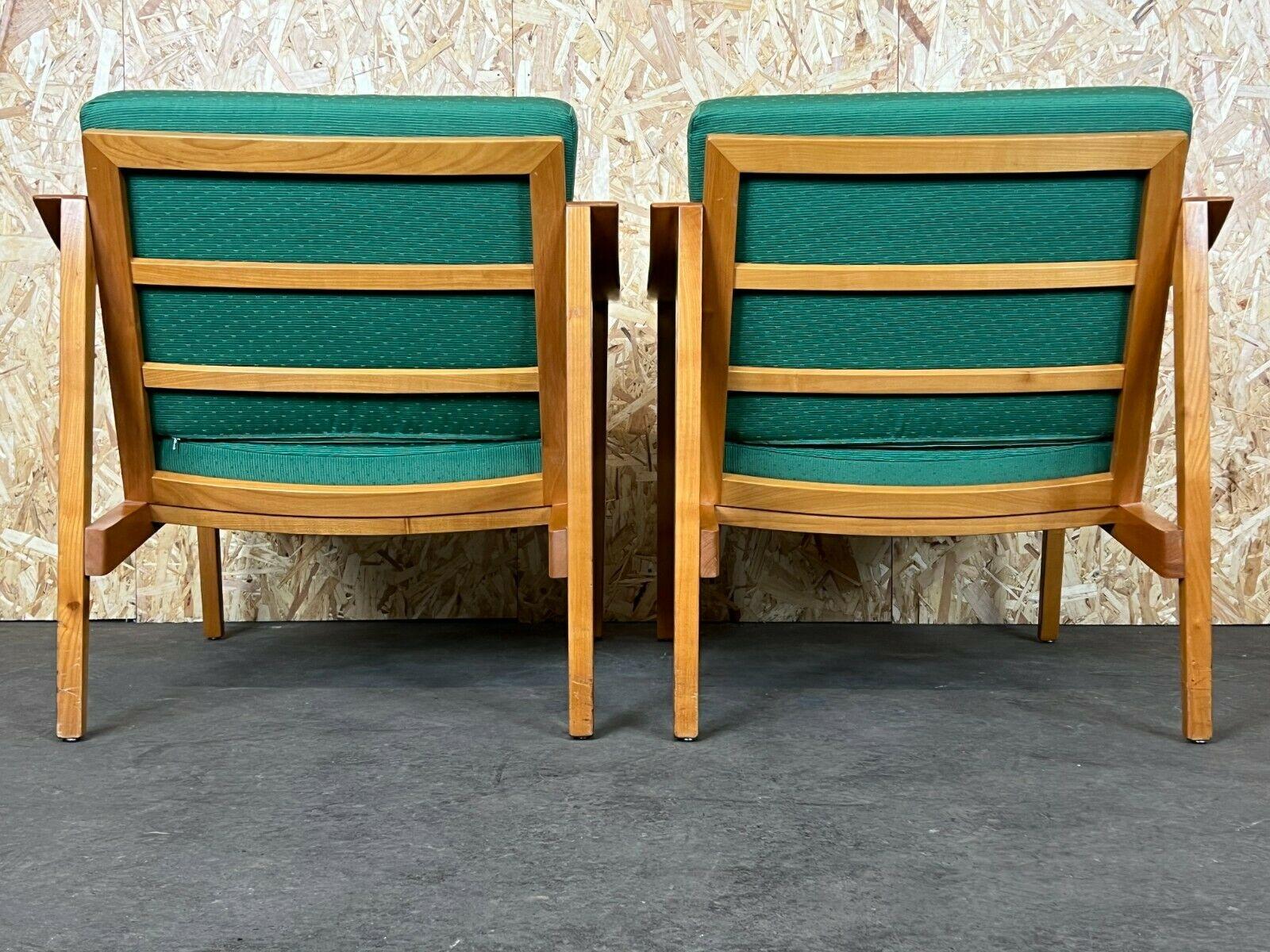 2x 60s 70s Easy Chair Lounge Chair Danish Modern Design 4