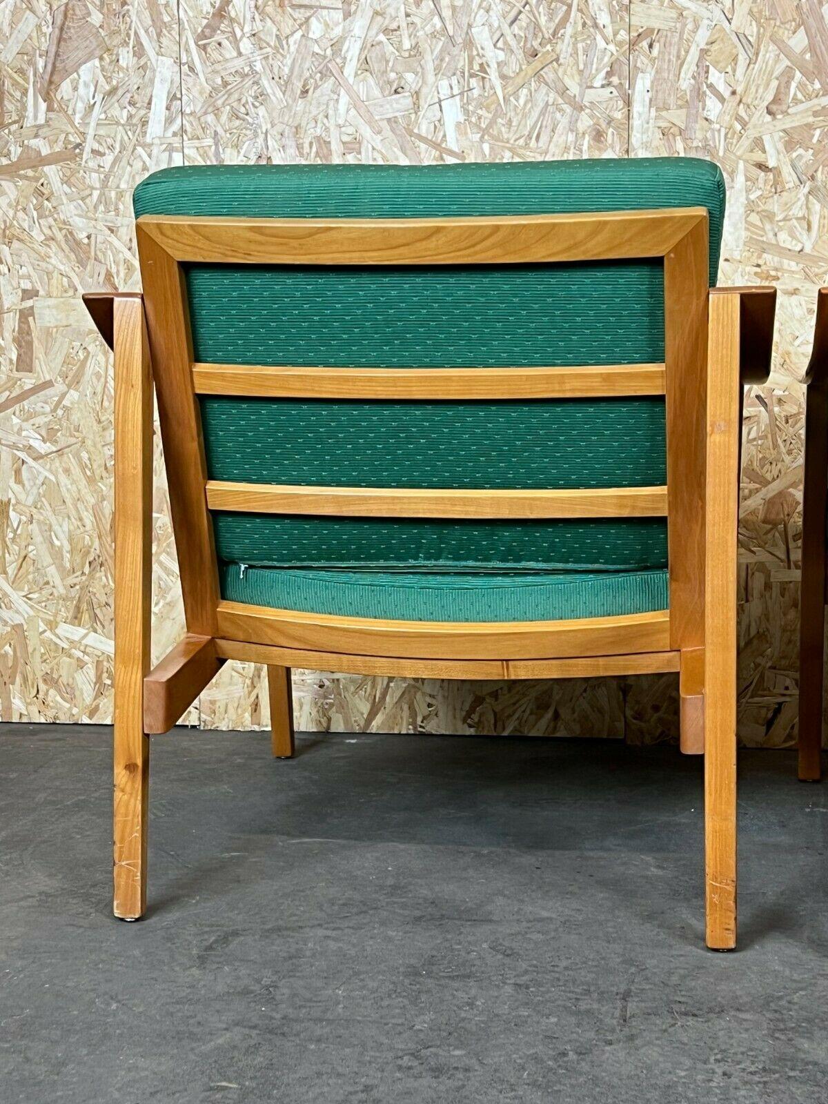 2x 60s 70s Easy Chair Lounge Chair Danish Modern Design 5