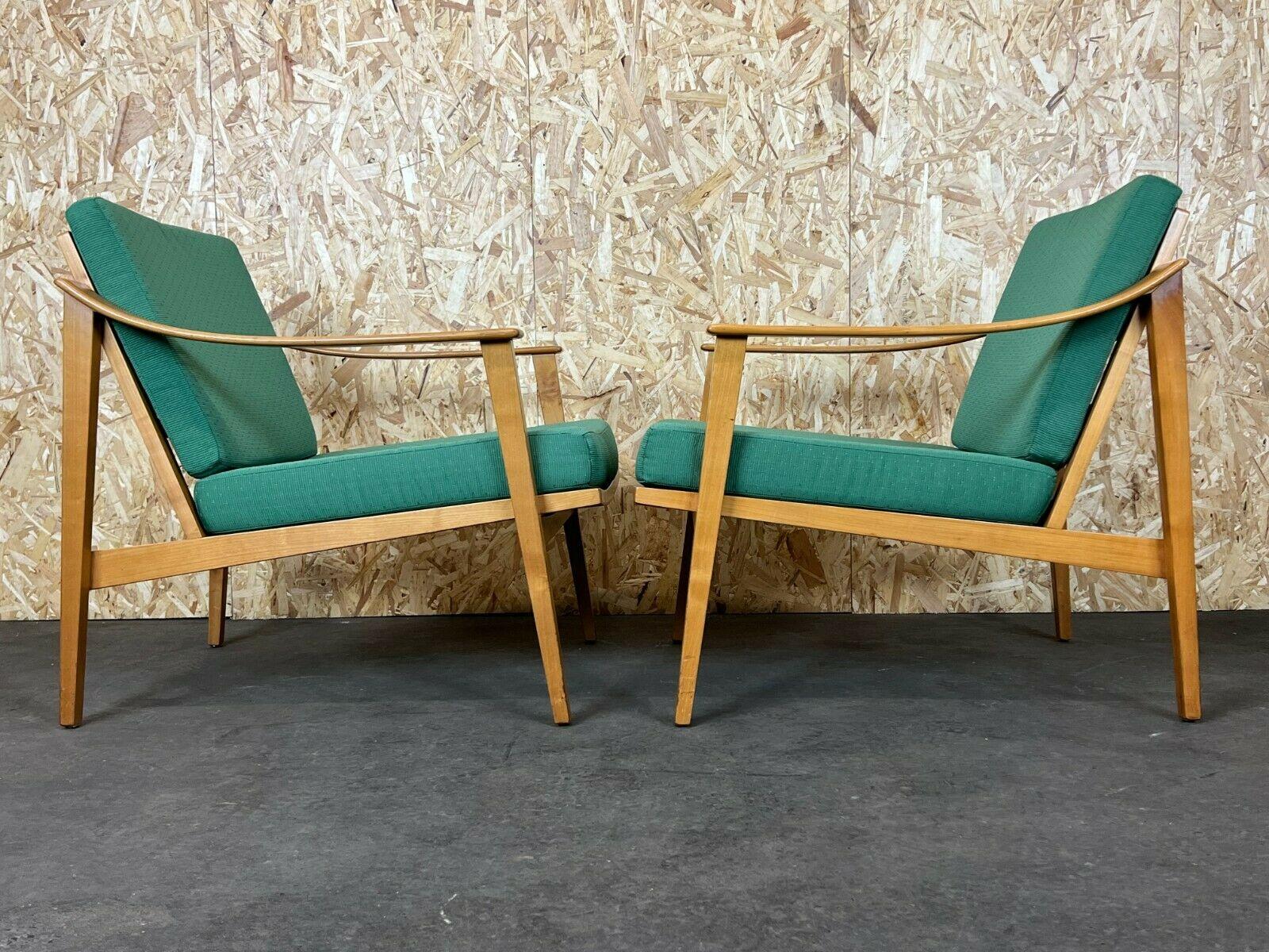 2x 60s 70s easy chair lounge chair Danish Modern Design 70s 60s

Object: 2x Easy Chair

Manufacturer:

Condition: good - vintage

Age: around 1960-1970

Dimensions:

67.5cm x 77cm x 72.5cm
Seat height = 40cm

Other notes:

The