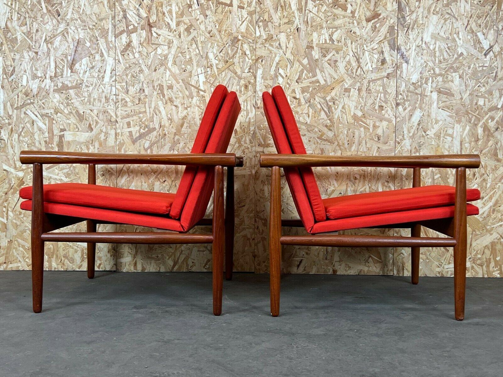 2x 60s 70s Easy Chair Kai Lyngfeld Larsen for Søborg Møbler Danish 60s

Object: 2x Easy Chair

Manufacturer: Søborg Møbler

Condition: good

Age: around 1960-1970

Dimensions:

70.5cm x 73cm x 76cm
Seat height = 42cm

Other