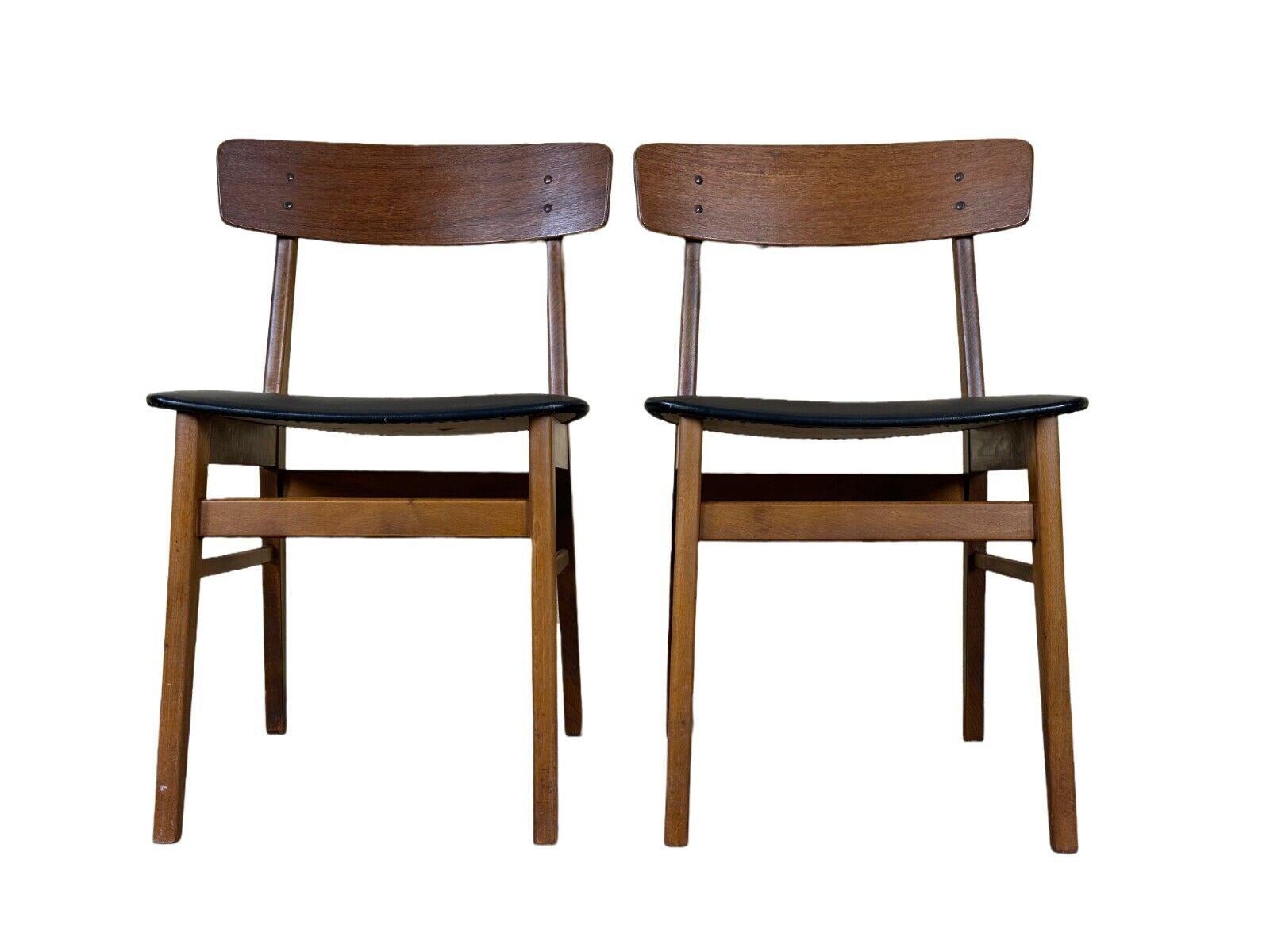 2x 60s 70s teak dining chair by Farstrup Møbler Made in Denmark

Object: 2x chair

Manufacturer: Farstrup

Condition: good

Age: around 1960-1970

Dimensions:

Width = 46cm
Depth = 46cm
Height = 78cm
Seat height = 45cm

Other notes:

The pictures