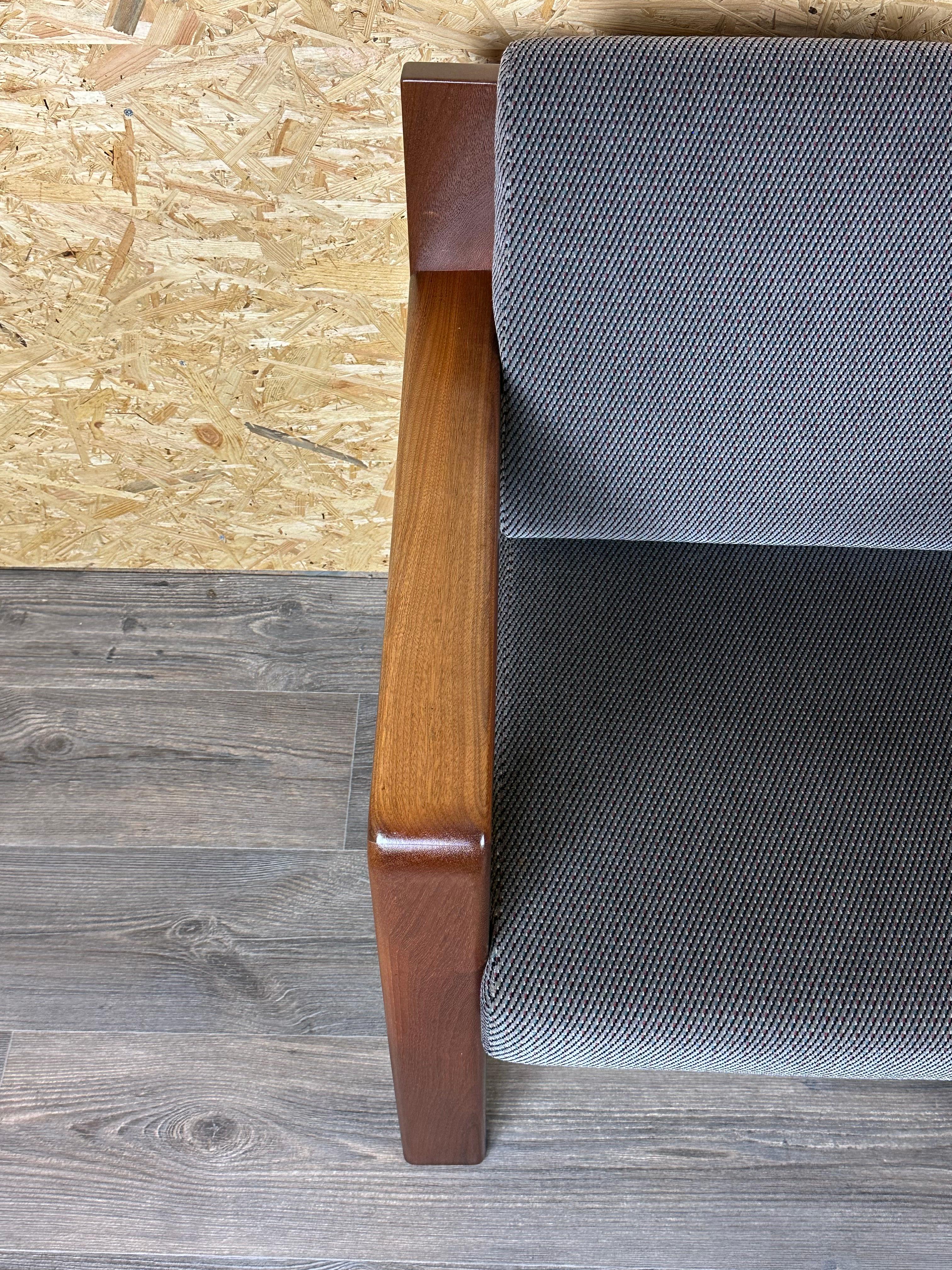 2x 60s 70s Teck Easy Chair Lounge Chairs Danish Modern Design en vente 1