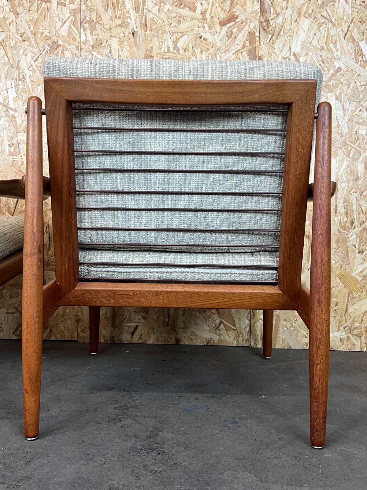 2x 60s 70s Teak Easy Chair Svend Aage Eriksen for Glostrup Design For Sale 10