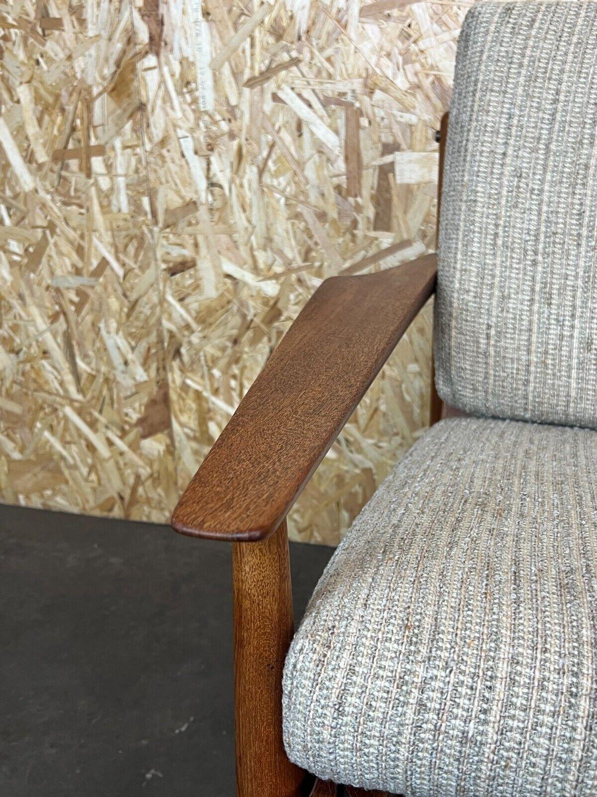2x 60s 70s Teak Easy Chair Svend Aage Eriksen for Glostrup Design For Sale 1