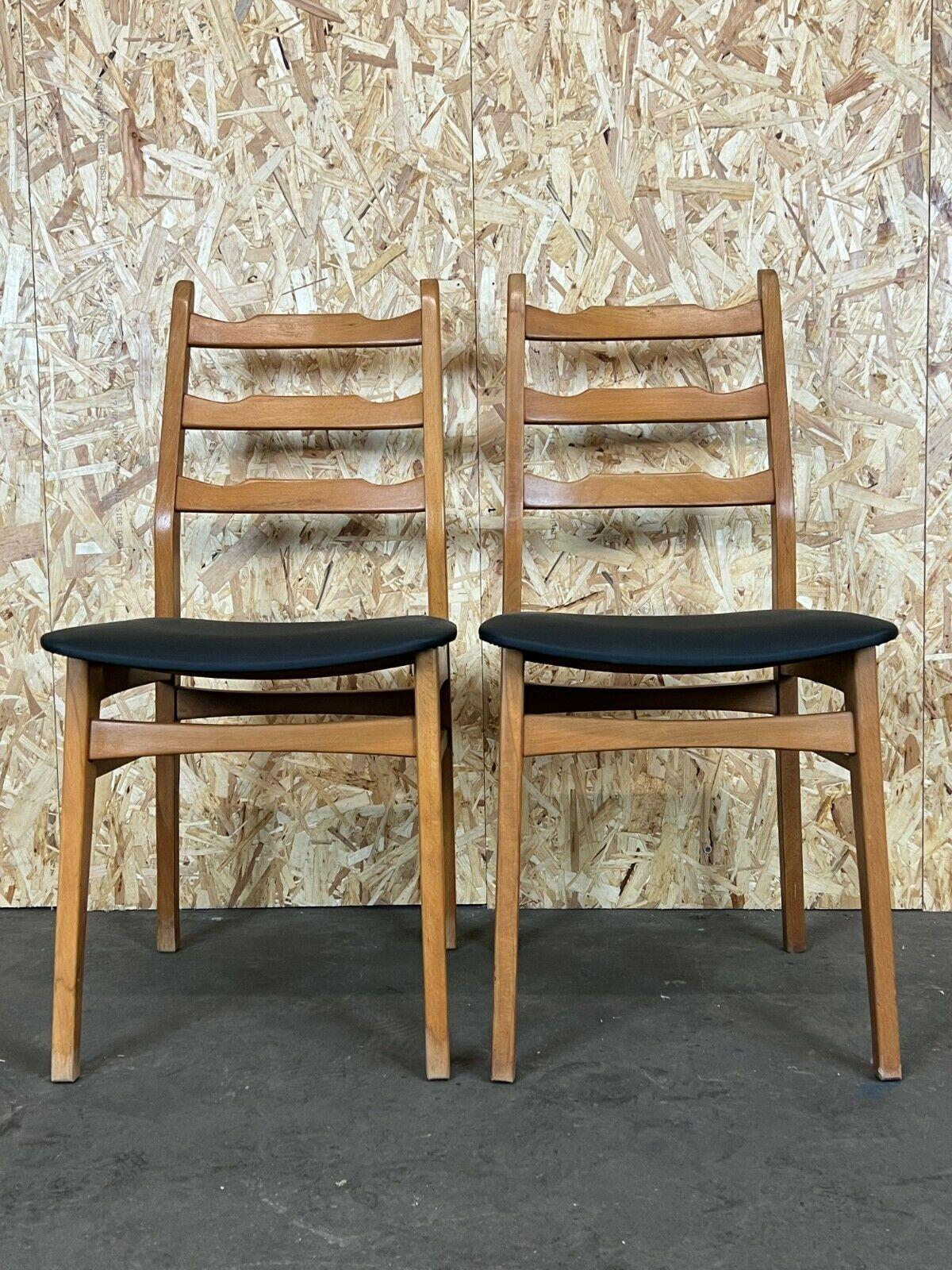 2x 70s chairs dining chair Danish upholstered chair mid century design

Object: 2x chair

Manufacturer:

Condition: good

Age: around 1960-1970

Dimensions:

43cm x 53cm x 89.5cm
Seat height = 45cm

Other notes:

The pictures serve